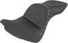 Explorer Special Studded 2-Up Seat Black Gel - For 18-20 Harley FXBR/S