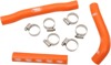 Orange Race Hose Kit w/Clamps - For 16-18 KTM 125 SX 150 SX XC-W