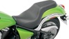 Profiler Smooth 2-Up Seat Black Gel Low - For 07-18 Kawasaki VN900 Vulcan Custom