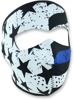 Full-Face Neoprene Mask - Face Mask Neo Thin Blue Line