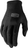 100% Men's Sling Bike Gloves Black XL for Motocross/ATV/Off-Road