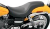 Profiler Smooth 2-Up Seat Black Gel Low - For 06-17 Harley Dyna