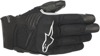 Faster Motorcycle Gloves Black 2X-Large