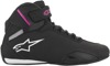 Women's Sektor Street Riding Shoes Black/Pink/White US 10.5