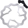 Oversize Wave Solid Brake Rotor Kit - Oversize Rotor Kit