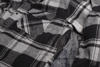 "The Bender" Men's Armored Riding Flannel Storm Grey Medium