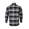 "The Bender" Men's Armored Riding Flannel Storm Grey Medium