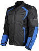 Hyper-Tec Armored Motorcycle Riding Jacket Blue/Gunmetal 2X-Large