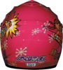 FX-17Y Full Face Offroad Helmet Multi/Pink Youth Large