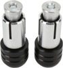 Aluminum Bar Ends - Rent End Plugs Set Blk