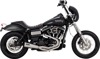 Vance & Hines HD Dyna 91-17 Upsweep SS 2-1 PCX Full System Exhaust