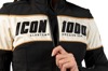 ICON Women's Hella 4 Jacket XS Black/White - Durable women's riding jacket in XS