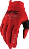 100% Men's iTrack Gloves - Red Small, Off-Road/ATV/Motocross