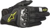 SMX1 Air V2 Motorcycle Gloves Black/Yellow 2X-Large