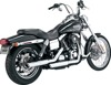 Vance & Hines HD Dyna 91-17 3In Twin Slash Slip PCX Slip-On Exhaust