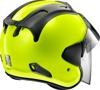 Arai Ram-X Helmet Fluorescent Yellow XL - Open-face helmet in Fluorescent Yellow, XL