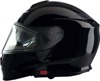 Solaris Modular Snow Helmet Gloss Black 2X-Large