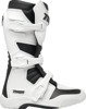 Thor Youth Blitz XR Boots Black/White Size 7 - Youth off-road boots in Black/White, Size 7