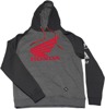 Men's Honda Wing Hoody - Honda Wing Hoody Charblk 2Xl