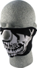 Half-Face Neoprene Mask - Face Mask Neo 1/2,Chrm Skull