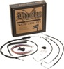 Extended Black Control Cable Kit for 14" Gorilla Bars