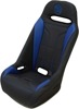 Extreme Double T Solo Seat Black/Blue - For Polaris RZR 900 /XP Turbo