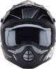 FX-17 Full Face Offroad Helmet Matte Black Large