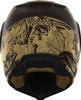 ICON Elsinore Kaonohi Helmet Black/Gold 3XL - Modular adventure helmet with 25K Gold MXShield