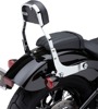 Cobra Detachable Mini Backrest Chrome