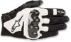 SMX1 Air V2 Motorcycle Gloves Black/White 2X-Large