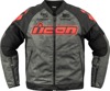 ICON Overlord3 Magnacross Jacket Dark Gray/Black Men's L - Men's sport jacket in Dark Gray/Black, size L