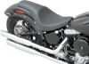 Predator Smooth Vinyl 2-Up Seat - Black - For HD FLS Slim FXS