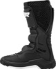 Thor Youth Blitz XR Boots Black/White Size 2 - Off-road youth boots in Black/White, size 2