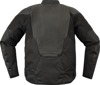 ICON Overlord3 Leather Jacket Black Men's S - Men's black leather sport jacket