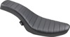 Spoon Style Classic Stitch Vinyl 2-Up Seat Black Low