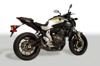 RM1 Black Full Exhaust - For 15-22 FZ-07/MT-07/XSR700