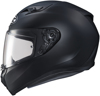 i10+ Semi-Flat Black Full-Face Street Motorcycle Helmet 3X-Large