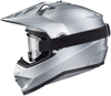 DS-X1 Silver Dual-Sport Helmet X-Small