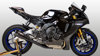 RM1 Slip On "Half" Exhaust w/ Black Muffler & Link Pipe - For 15-23 Yamaha YZF R1