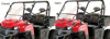 UTV Full Folding Windshield - For 11-14 Polaris Ranger Midsize