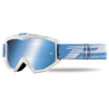 3201 Atzaki MX Goggles - White Frame w/ Multilayer Blue Iridium Lens