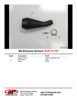 Black GP Slip On Exhaust w/ Carbon Fiber Heatshield - For 11-24 Suzuki GSXR600/750