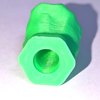 "The Bird" ATV Valve Stem Dust Caps - Green, Pack of 4 - Fits ALL Schrader Type Valve Stems