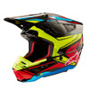 S-M5 Helmet - Black/Yellow/Red Glossy, Medium For - Medium Helmet For Black/Yellow/Red Glossy