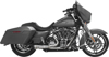 Comp-S 2-1 M8 Brushed Turnout Full Exhaust - For 17-22 Harley Touring