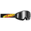 FMF Powercore Youth Goggles - Black w/ Silver Mirror Lens