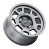 MR705 17x8.5 0mm Offset 6x5.5 106.25mm CB Titanium Wheel