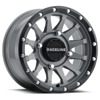 Trophy Wheel 4/110 14X7 5+2 +10MM Black/Grey