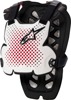 A-1 Chest Protector White/Black/Red XL/2X For Protective Use - For XL/2X riders; safety chest protector.