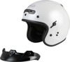 GM-32 Open-Face Helmet Pearl White XL For Street Use - Open-face helmet for street use